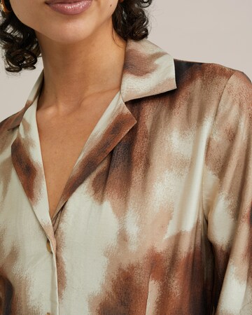 WE Fashion Shirt dress in Brown