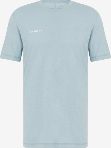 MAMMUT Performance Shirt in Blue: front