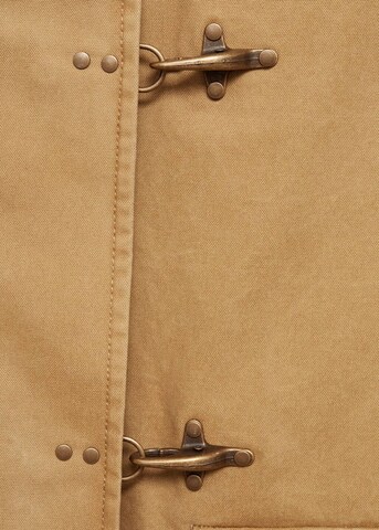 MANGO Parka 'Fire' in Braun
