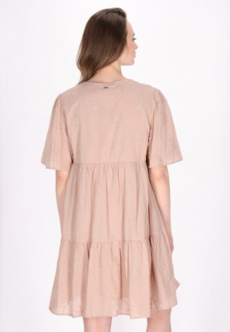 DreiMaster Maritim Shirt dress in Beige