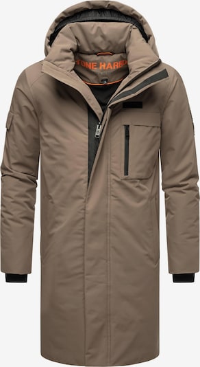 STONE HARBOUR Pitkä talvitakki 'Xandroo XX' värissä brokadi / musta, Tuotenäkymä