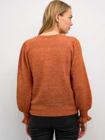 Pull-over 'Blu' Cream en orange