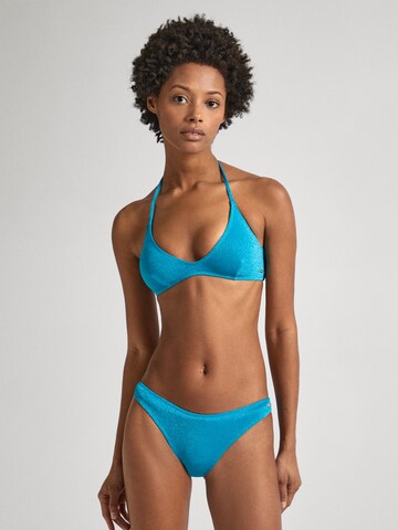 Slip bikini ' LUREX ' di Pepe Jeans in blu: frontale