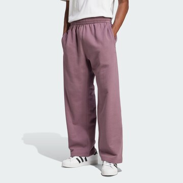 ADIDAS ORIGINALS Loosefit Hose 'Essentials' in Lila: Vorderseite