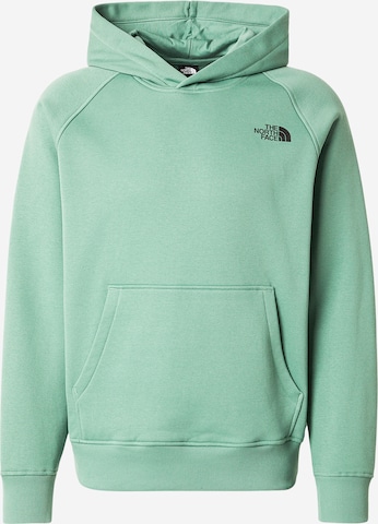 THE NORTH FACE - Sweatshirt 'REDBOX' em verde: frente