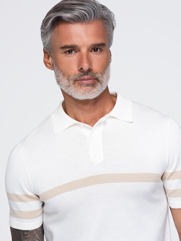 Ombre Shirt in Wit