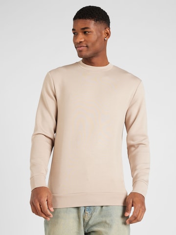 SELECTED HOMME Sweatshirt 'MANUEL' in Grey: front