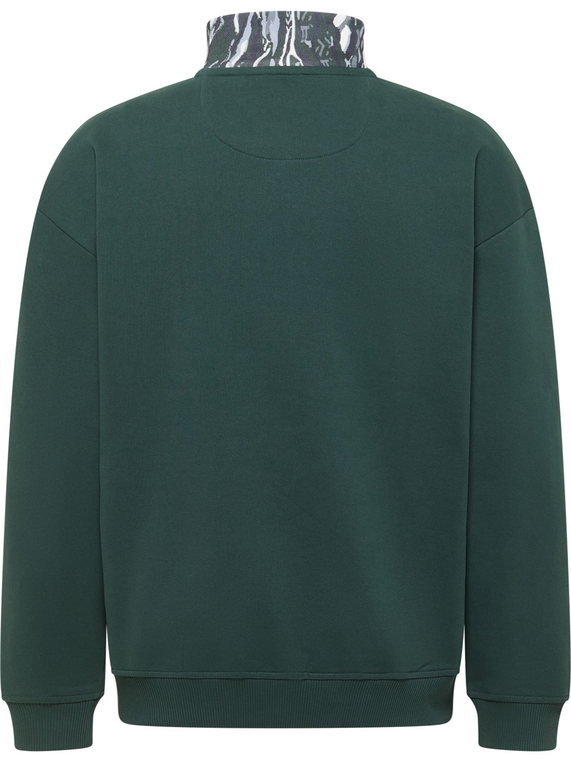Carlo Colucci Sweatshirt 'Favaro' in Green