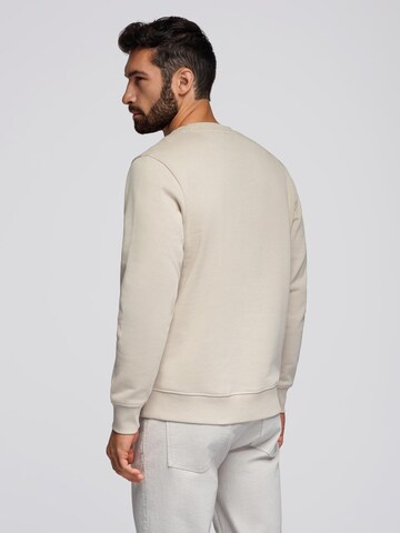 Ombre Sweatshirt in Beige