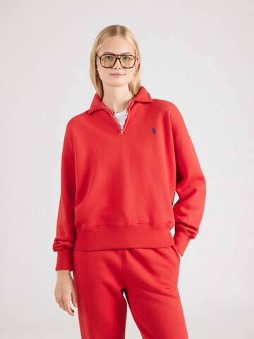 Polo Ralph Lauren Μπλούζα φούτερ σε κόκκινο: μπροστά