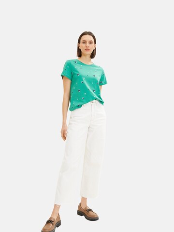 TOM TAILOR - Camiseta en verde