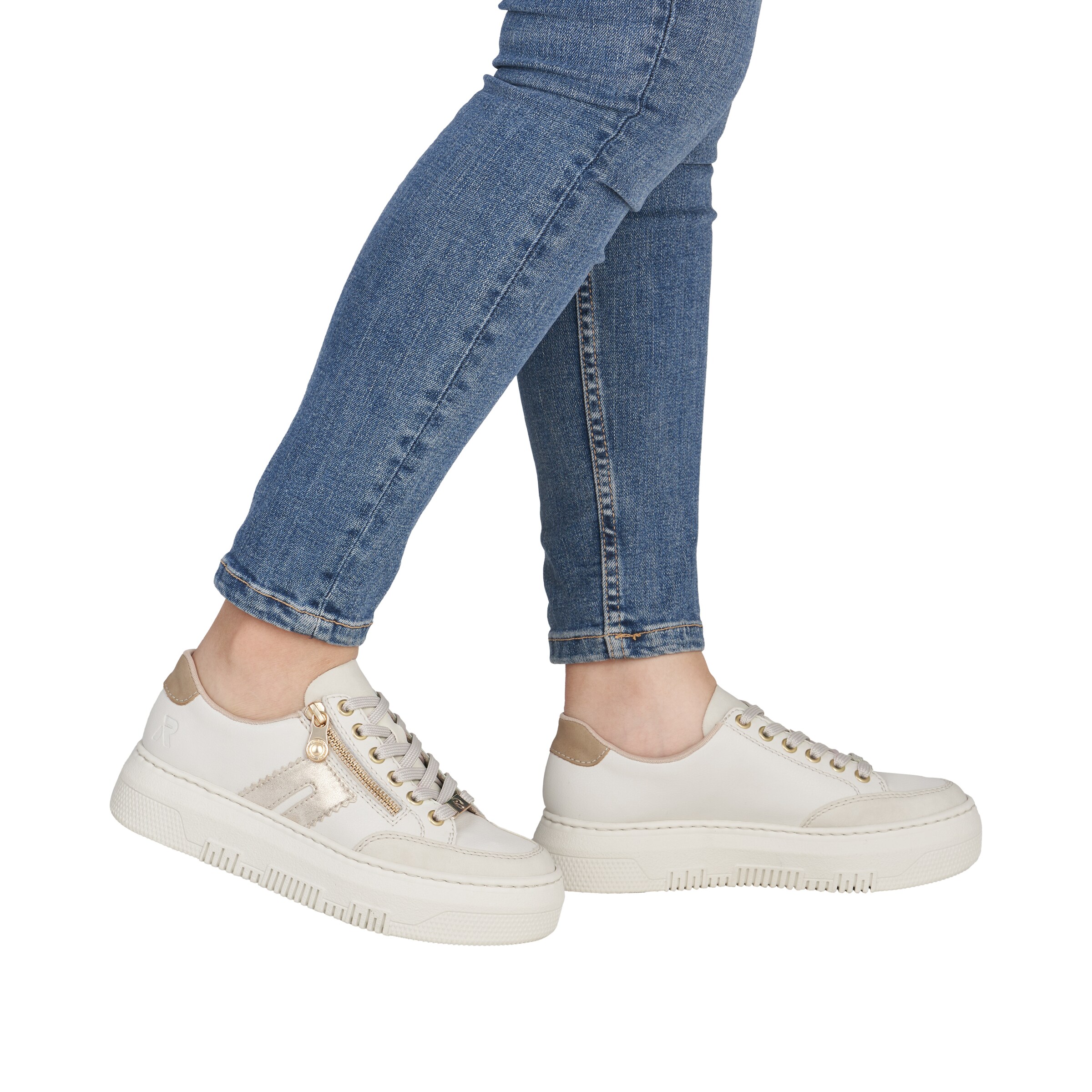 Rieker Sneakers in White: front