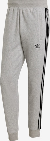 Tapered Pantaloni 'Adicolor' di ADIDAS ORIGINALS in grigio: frontale