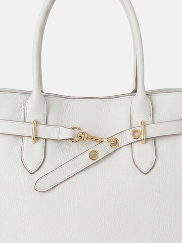 Borsa a mano di GianMarco Venturi in bianco
