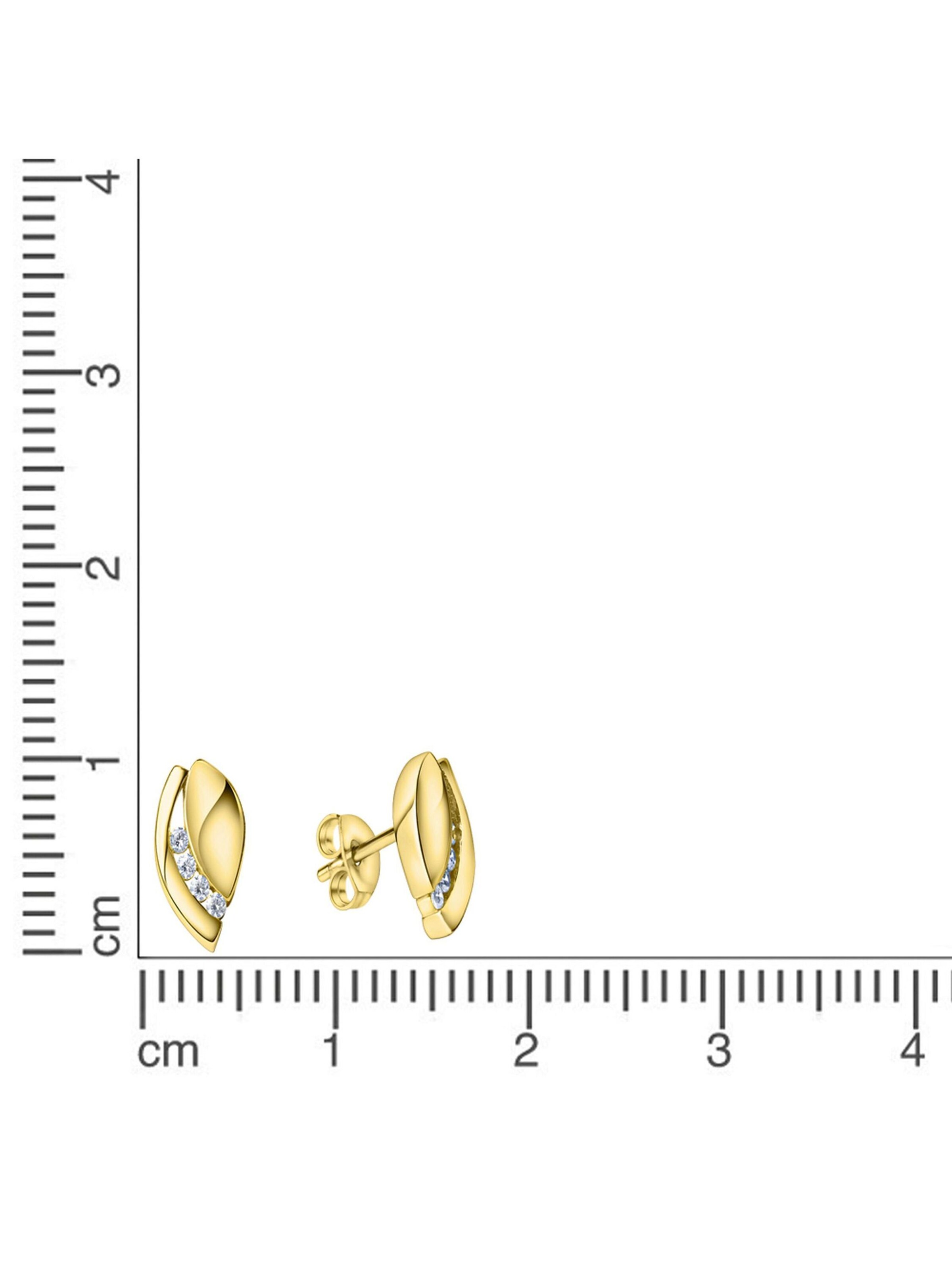 Zeeme Ohrstecker in Gold