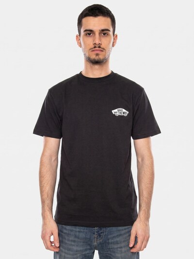 Maglietta 'DOUBLE STANDARD SS TEE BLACK / WHITE' in S VANS di colore nero, Visualizzazione prodotti