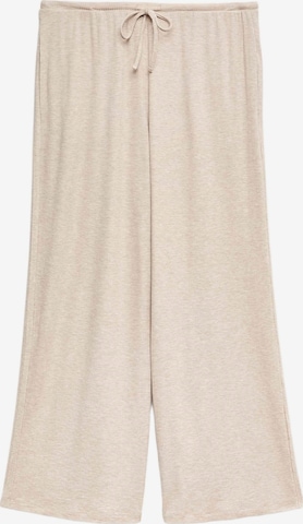 Marks & Spencer Pyjamahose in Beige: Vorderseite