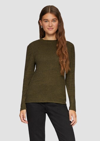 T-shirt QS en vert : devant