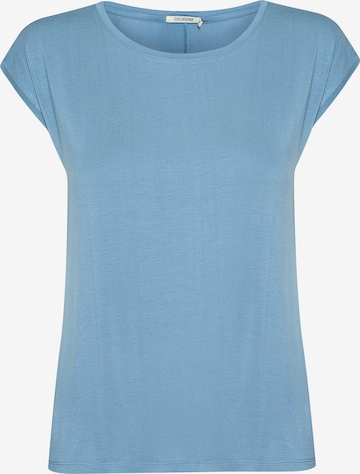 GREENBOMB Shirt 'Timid Basic' in Blauw: voorkant