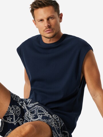 SCHIESSER Shirt 'SCHIESSER 150 YEARS' in Blauw