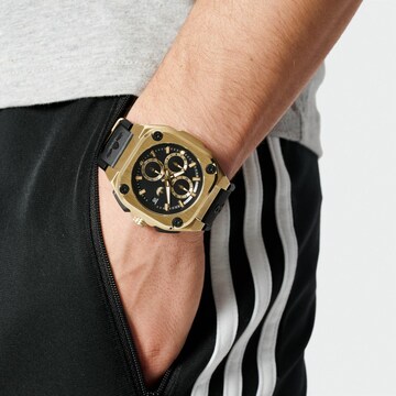 ADIDAS ORIGINALS Uhr 'City Tech Three Chrono' in Gold