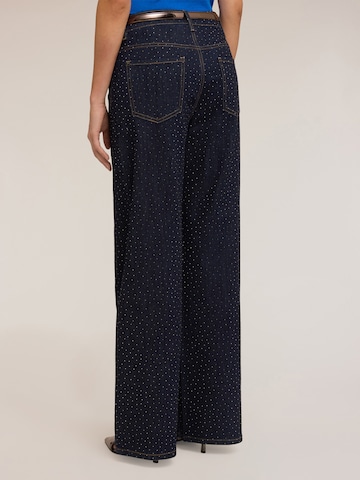Wide leg Jeans di MOTIVI in blu