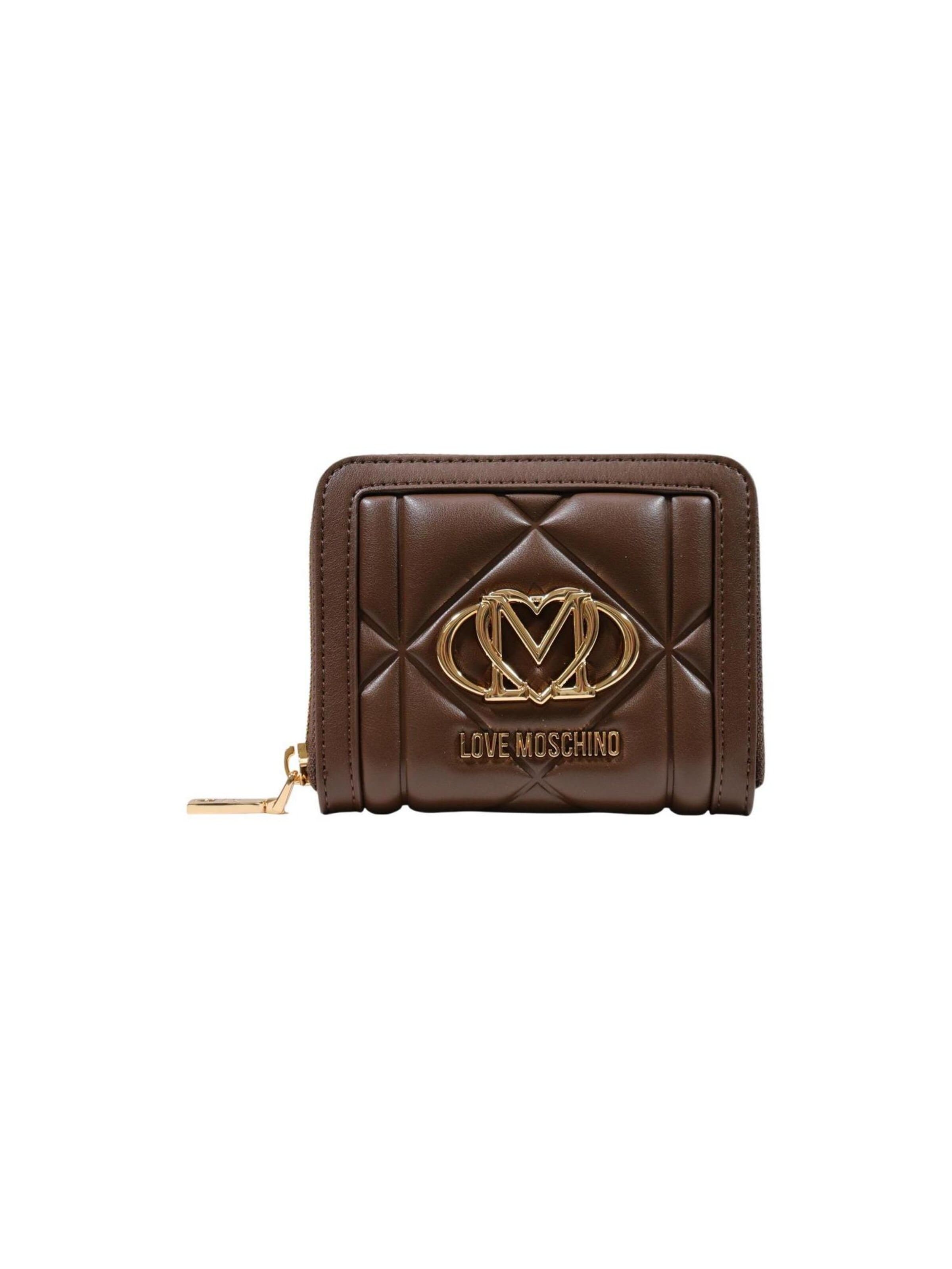 Portamonete 'JC5641PP' di Love Moschino in marrone: frontale