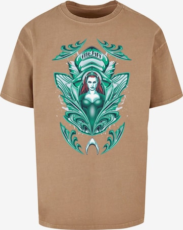 ABSOLUTE CULT Shirt 'Aquaman - Mera' in Beige: voorkant