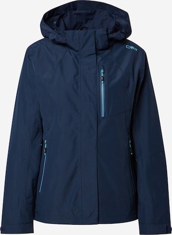 Veste outdoor CMP en bleu : devant