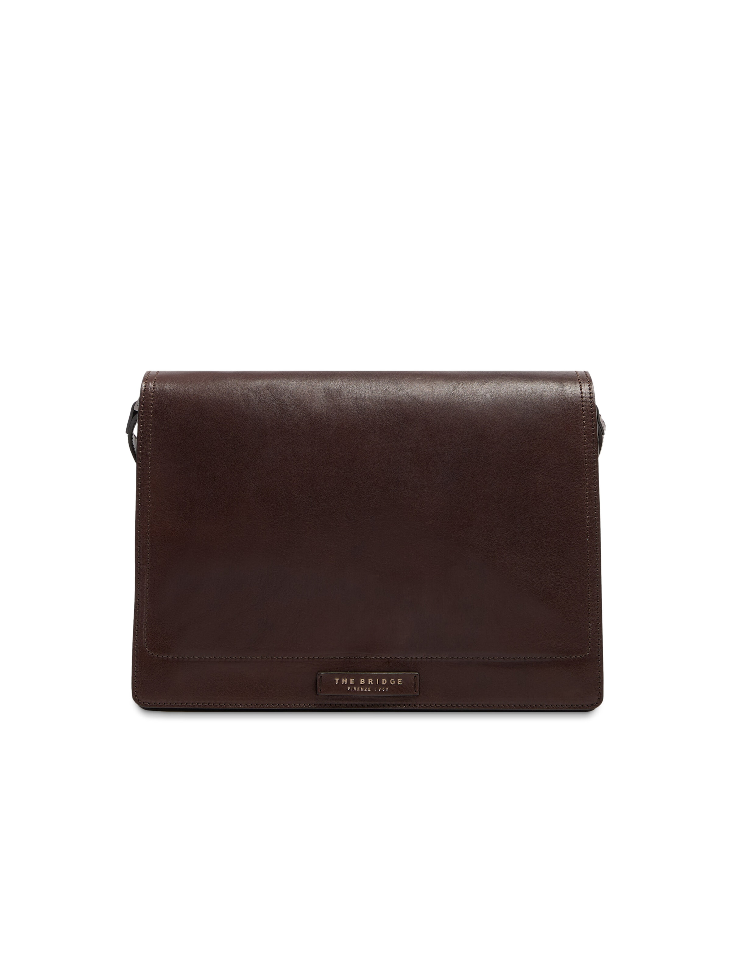 The Bridge Messenger in Brown: front