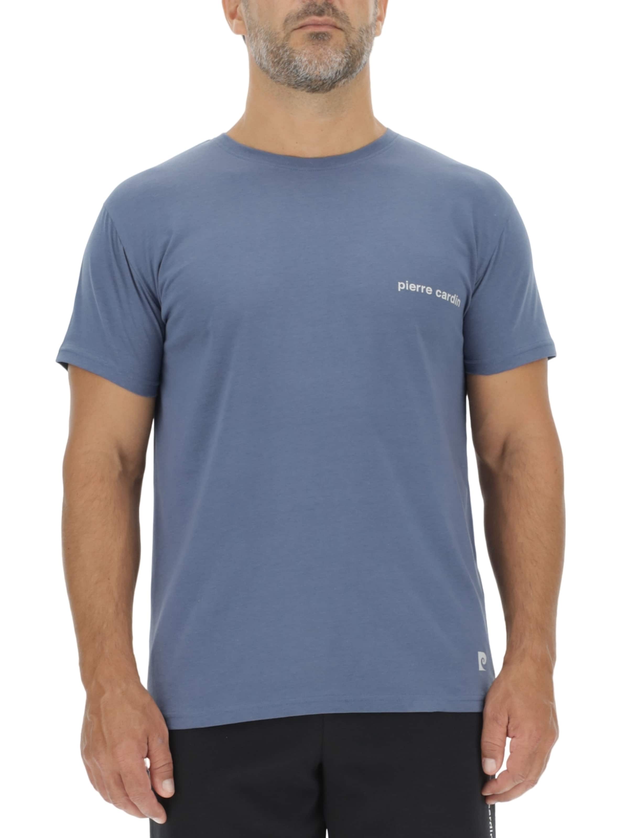 PIERRE CARDIN Shirt in Blauw: voorkant