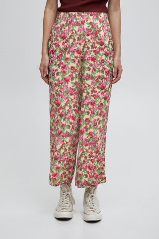 ICHI Wide leg Pants 'Marrakech' in Mixed colors: front