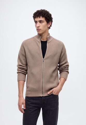 s.Oliver Gebreid vest in Bruin