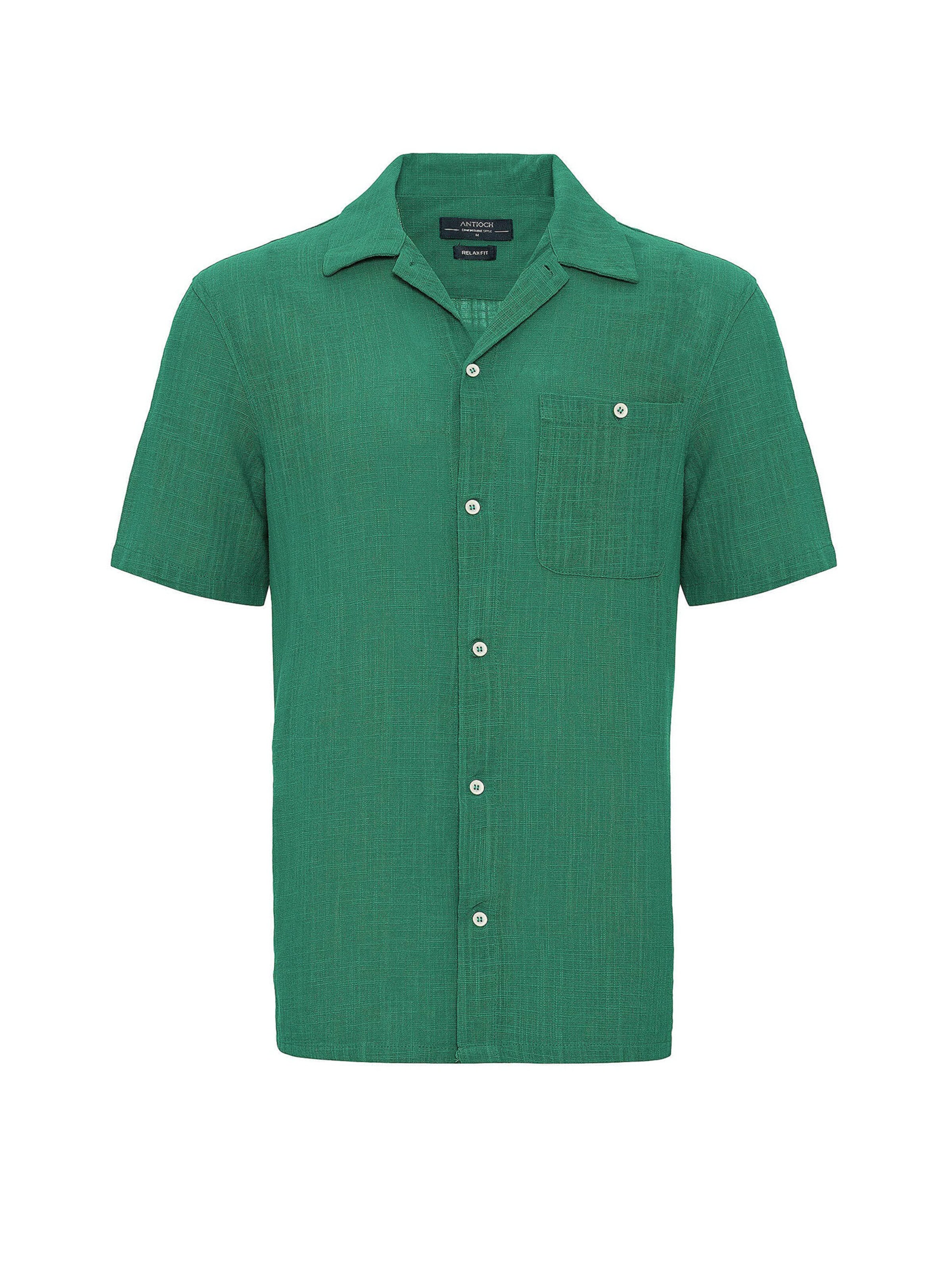 Antioch Slim fit Ing - zöld: elől