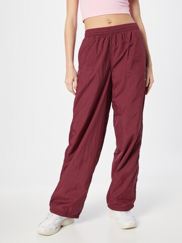 ADIDAS ORIGINALS Loose fit Trousers 'Premium Essentials' in Red: front