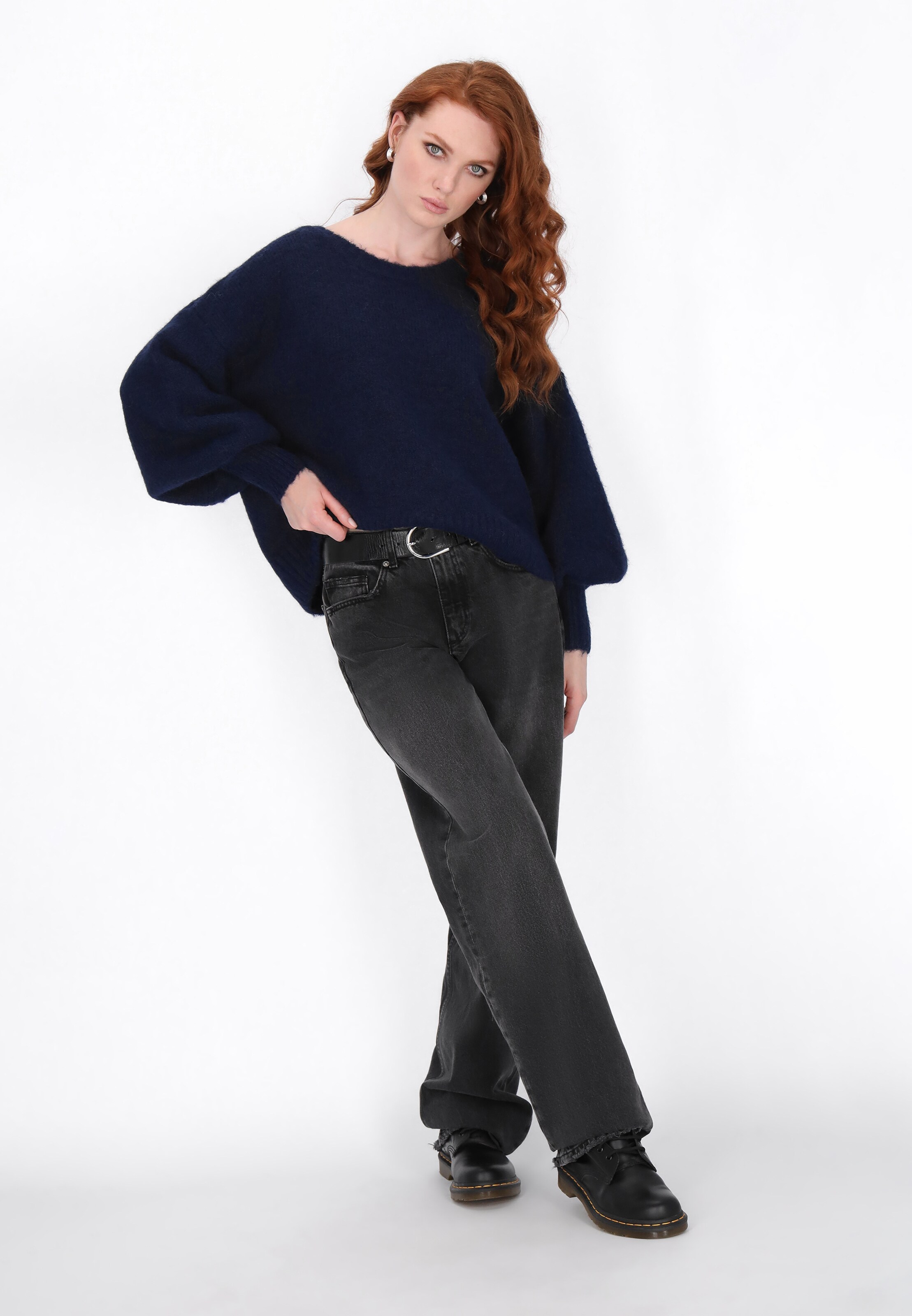 Pull-over DreiMaster Vintage en bleu