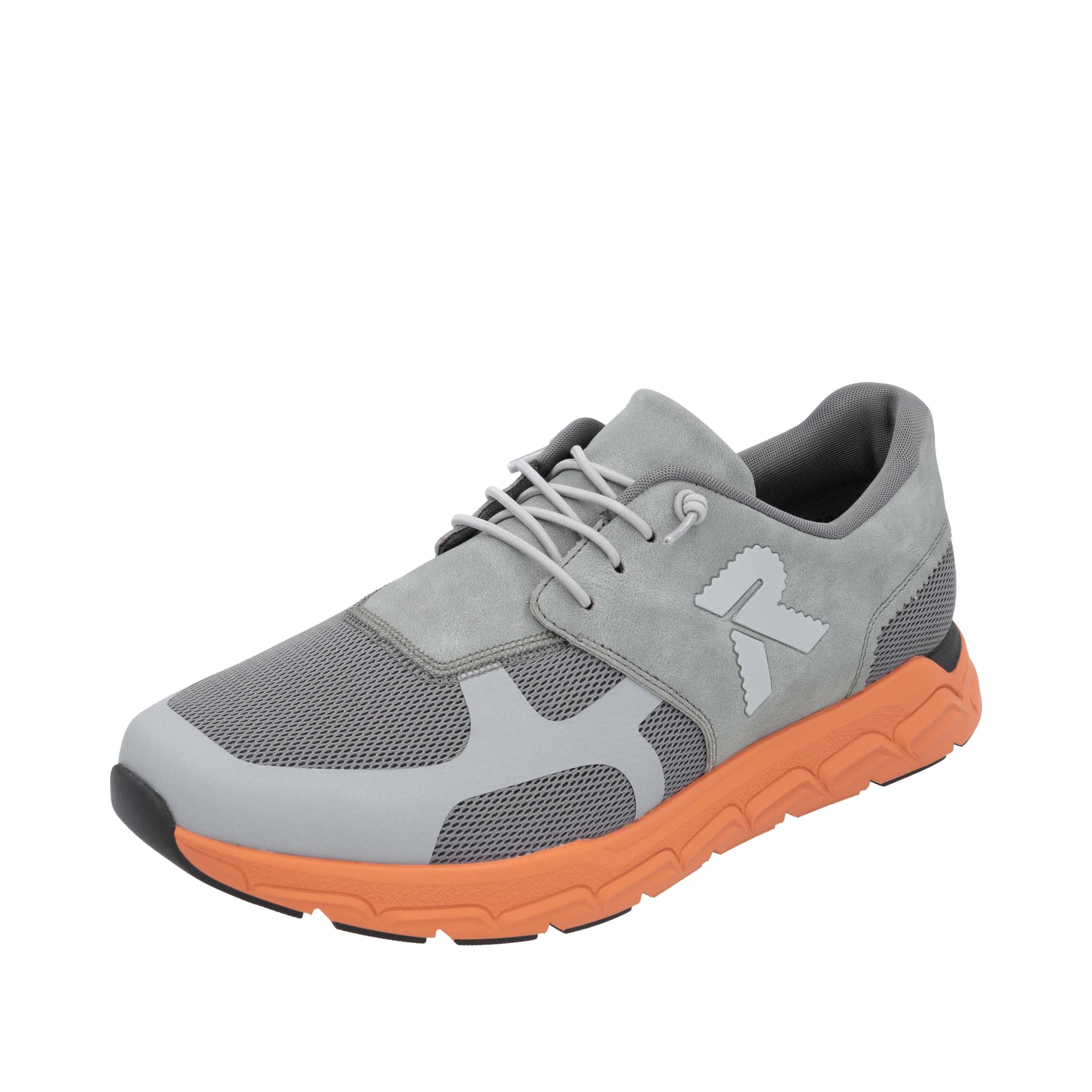 Baskets basses Rieker Sport en gris : devant
