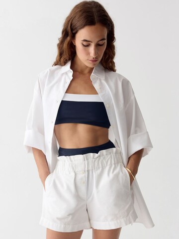 SEABASS Shirt 'Women Resort Shirt Soleil' in White: front