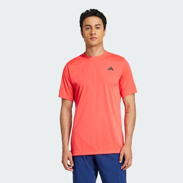 ADIDAS PERFORMANCE Functioneel shirt 'Club Tennis' in Rood: voorkant