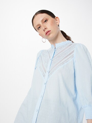 Love & Divine Bluse in Blau