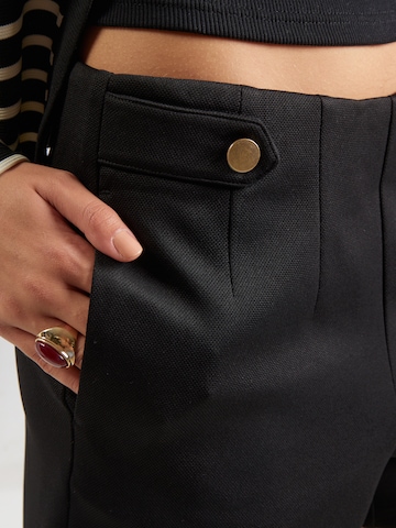 VERO MODA Normální Kalhoty – černá