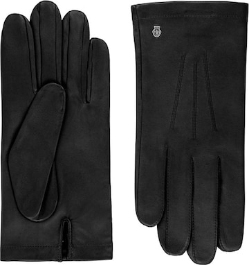 Roeckl Vingerhandschoenen 'ZÜRICH' in Zwart: voorkant