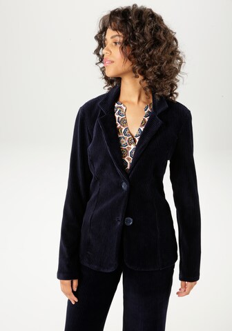 Aniston CASUAL Blazer in Blau: Vorderseite