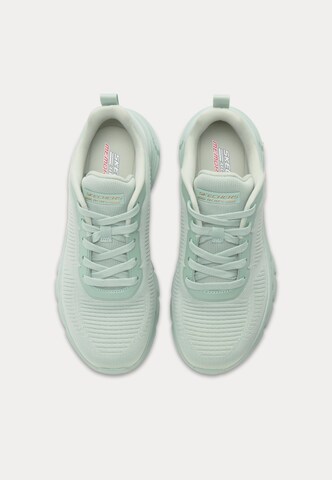 zils SKECHERS Zemie brīvā laika apavi 'Bobs B Flex Hi - Flying Hi'