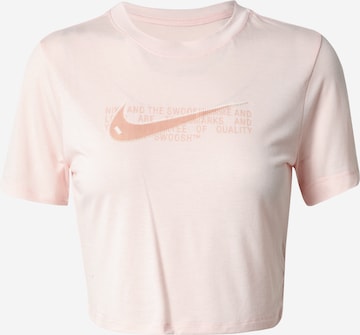 Nike Sportswear Tričko – pink: přední strana