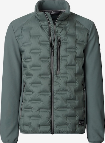 CASAMODA Between-season jacket 'Basic' in Green: front