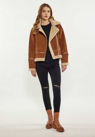 DreiMaster Vintage - Chaqueta de entretiempo en marrón