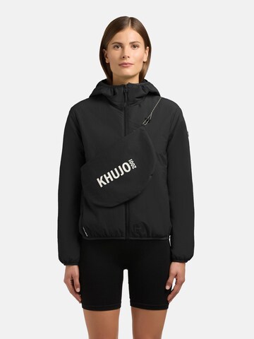 khujo Jacke 'Shelly2' in Schwarz: Vorderseite