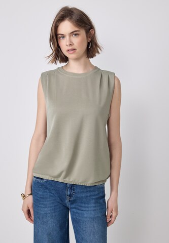 Street One Studio Blouse in Green: front