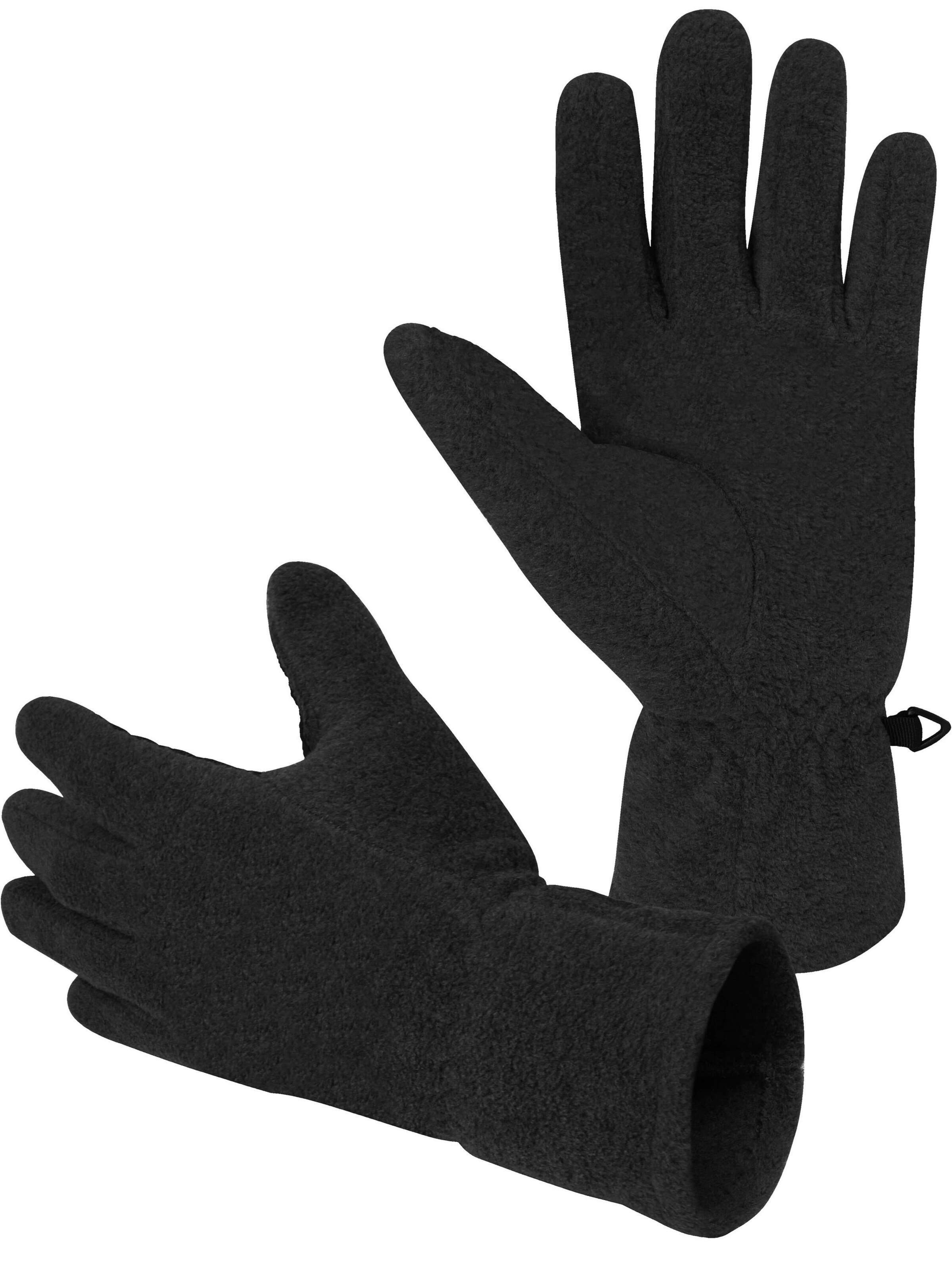 Gants de sport 'Arsuk' normani en noir